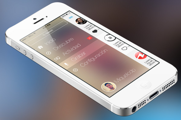 uWhisp iOS7-磨砂触感设计