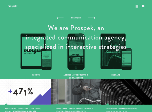 Prospek-网站设计案例